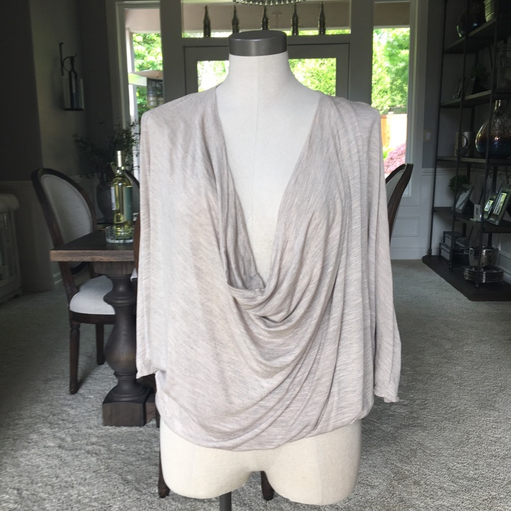 Fluxus drape neck top